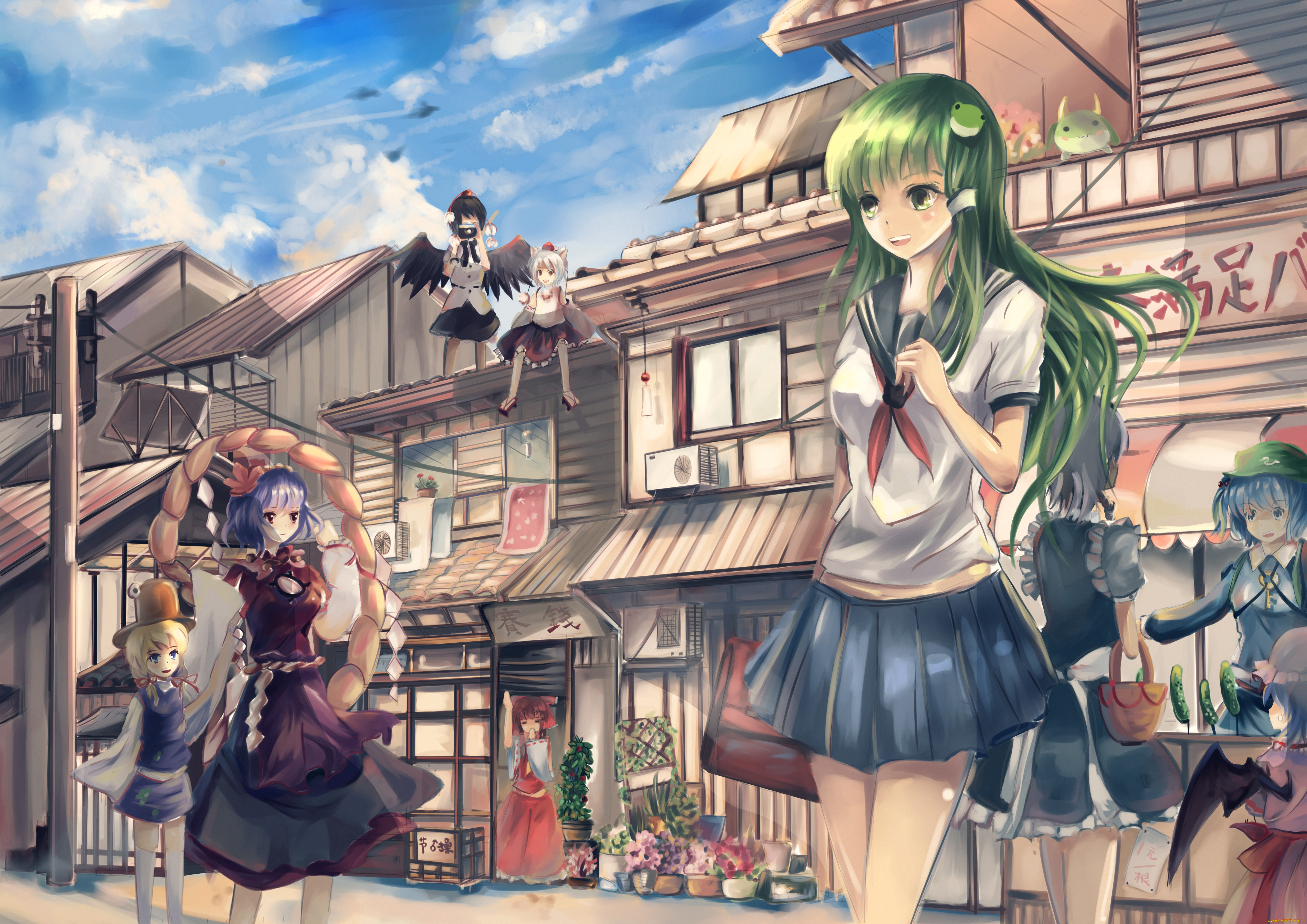 , touhou, 